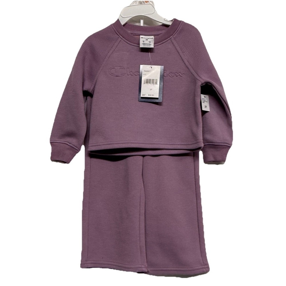 Champion Baby Haze Purple  2 Piece Outfit With Pockets Size  2T